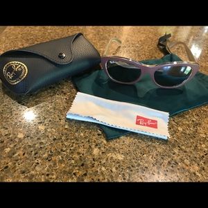 New Ray Ban Brown two tone woman’s sunglasses